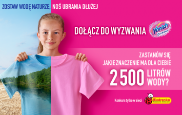Konkurs "Wyzwanie Vanish" Biedronka