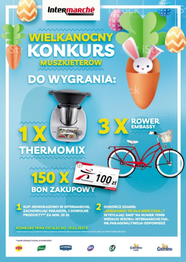 Wielkanocny Konkurs Muszkieterów! Intermarche