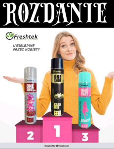 Wygraj zestaw 3 odświeżaczy powietrza One Shot