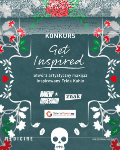 Konkurs "Medicine Get Inspired – stwórz artystyczny makijaż inspirowany Fridą Kahlo"