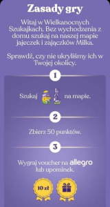 Konkurs "Wielkanocne szukajki Milka"