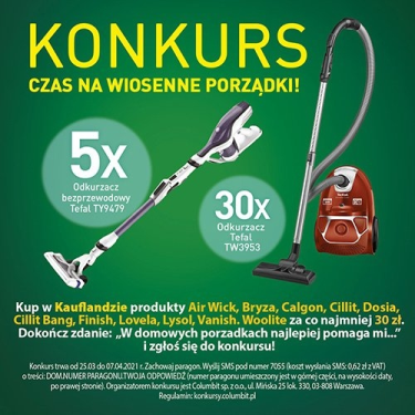 Konkurs "Wiosenne porządki" Kaufland