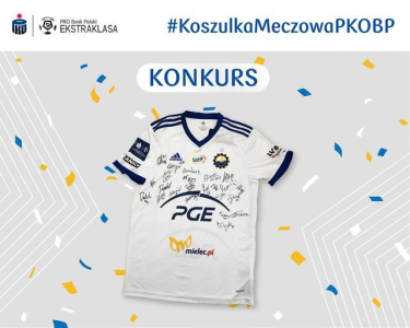 Konkurs "Koszulka z autografami beniaminka PKO Ekstraklasa"