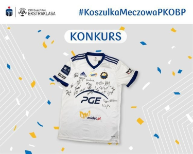 Konkurs "Koszulka z autografami beniaminka PKO Ekstraklasa"