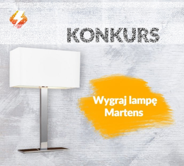 Wygraj piękną lampke stołową Martens firmy Azzardo