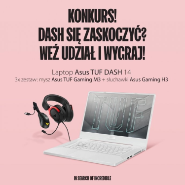 Konkurs "DASH się zaskoczyć?"