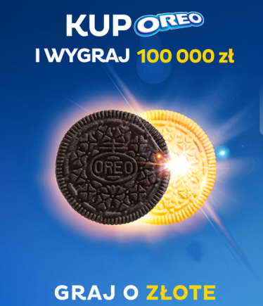 Loteria "Oreo – Graj o złote"