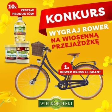 Konkurs "Rowerem po wiosnę"