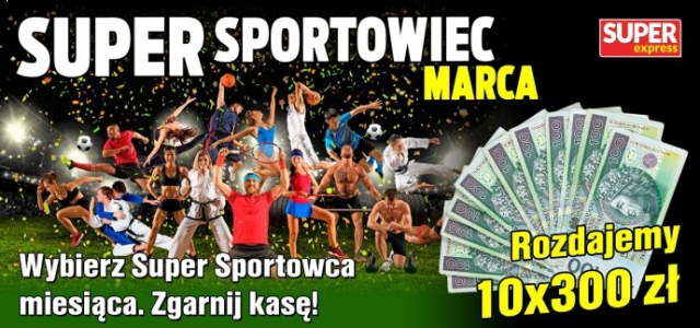 Konkurs "Super Sportowiec Miesiąca"