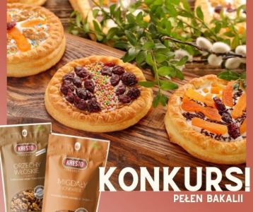 Konkurs "Wielkanocne ciasto z KRESTO - przysmak pełen bakalii"