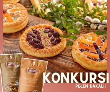 Konkurs "Wielkanocne ciasto z KRESTO - przysmak pełen bakalii"