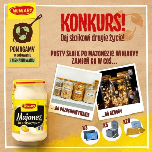 Konkurs fotograficzny "Winiary - drugie życie słoika"