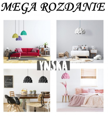 Wygraj piękną wiszącą lampę