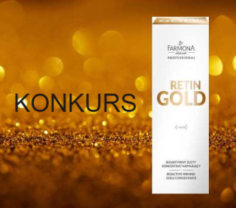 ZŁOTY KONKURS – wygraj złoty koncentrat napinający