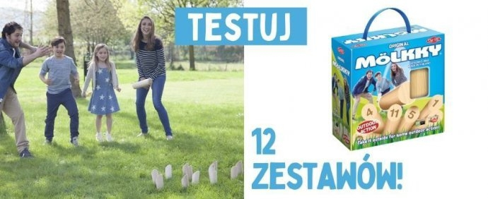 Konkurs "TESTOWANIE plenerowej gry dla całej rodziny: poznaj Mölkky"