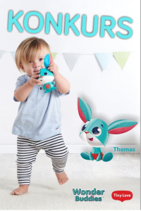 Konkurs fotograficzny: Wygraj zabawkę - króliczka Thomasa z serii "Mały Odkrywca" Tiny Love!