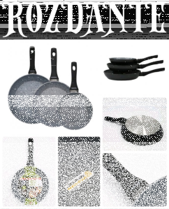 Wygraj komplet 3 patelni granitowych TOPFANN Prestiż