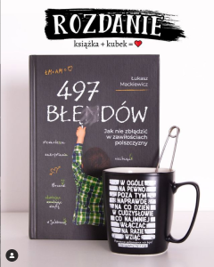 Wygraj książkę "497 błędów" i kubek