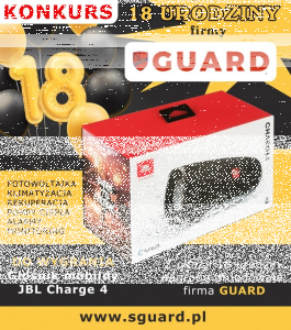 Konkurs "Z okazji 18 urodzin firmy GUARD"