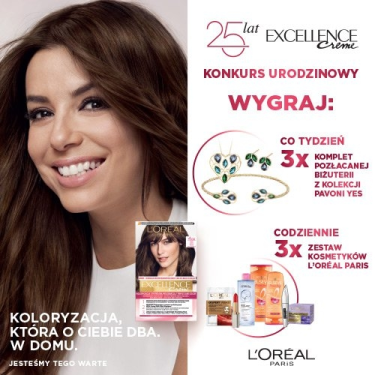 Konkurs "25 lat Excellence w Rossmann"