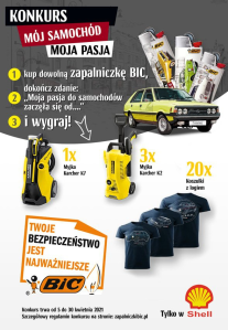 Konkurs "Mój samochód, moja pasja" SHELL