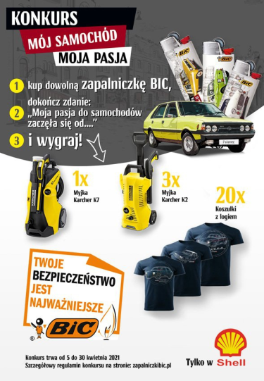 Konkurs "Mój samochód, moja pasja" SHELL