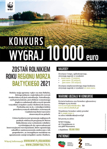 Konkurs na rolnika roku regionu morza bałtyckiego 2021