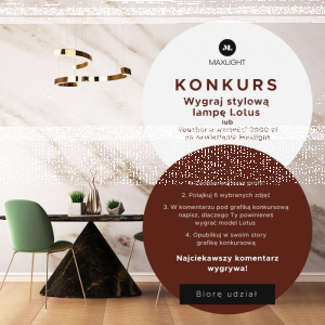 Wygraj stylową lampę Lotus lampę Lotus