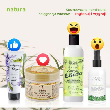 Konkurs "Kosmetyczne nominacje. Pielęgnacja włosów"