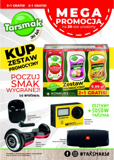 Konkurs "Tarsmak - Poczuj smak wygranej"