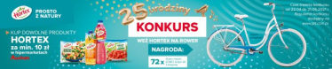 Konkurs "Weź Hortex na rower" Auchan