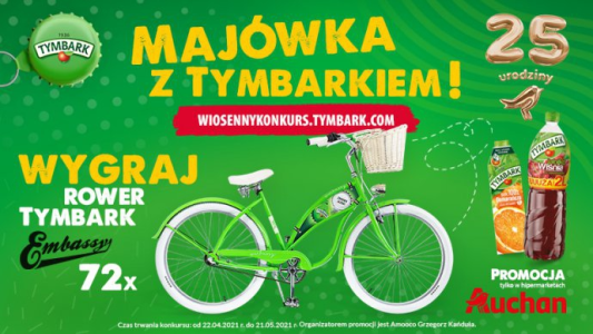 Konkurs "Majówka z Tymbarkiem" Auchan