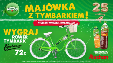 Konkurs "Majówka z Tymbarkiem" Auchan