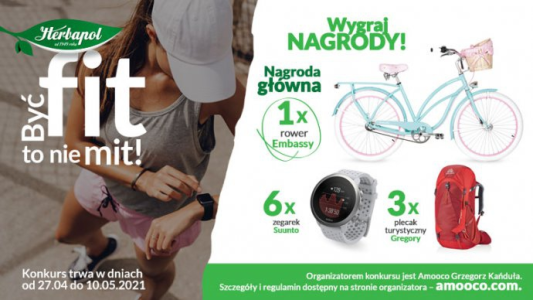 Konkurs "Być fit to nie mit! Herbapol" Intermarche