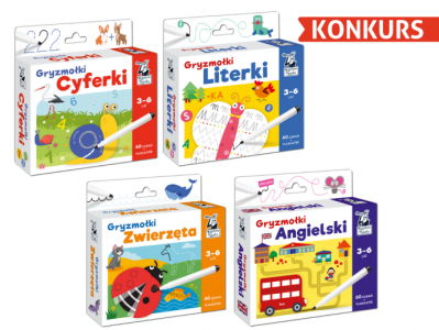 Wygraj "Gryzmołki" dla dzieci!