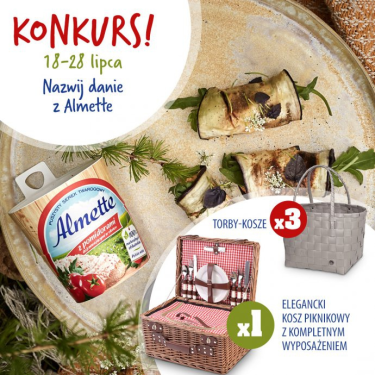Konkurs "Nazwij danie z Almette!"