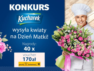 Konkurs "Kucharek wysyła kwiaty na Dzień Matki"