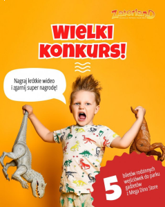 Konkurs "Nagraj wideo o dinozaurach"
