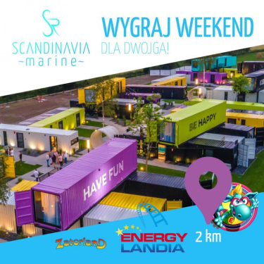 Wygraj weekendowy pobyt w Scandinavia Resort & Marine Zator