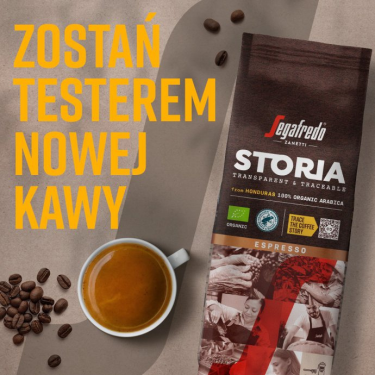 Konkurs "Zostańcie TESTERAMI SEGAFREDO"