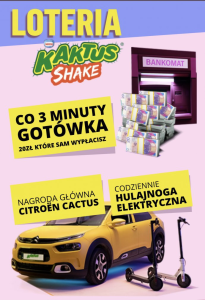 Loteria "Kaktus shake"