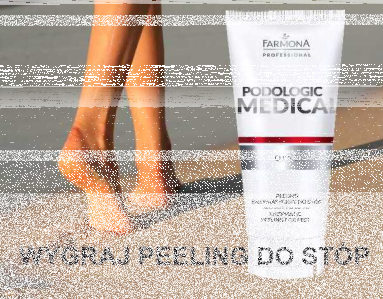 Wygraj peeling do stóp