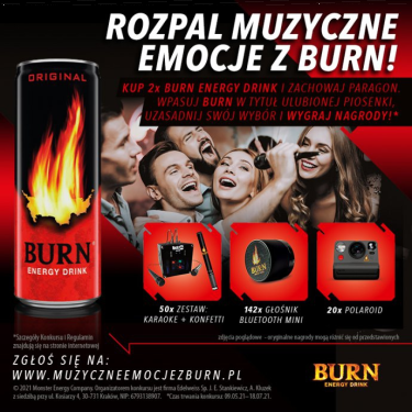 Konkurs "Muzyczne Emocje z BURN"