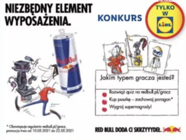 Konkurs "Red Bull Media House Webhosting" Lidl