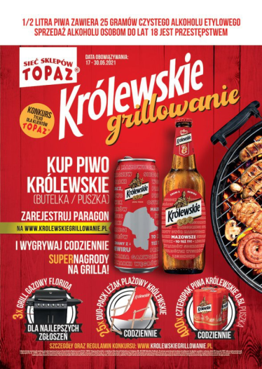 Konkurs "Królewskie grillowanie" Topaz