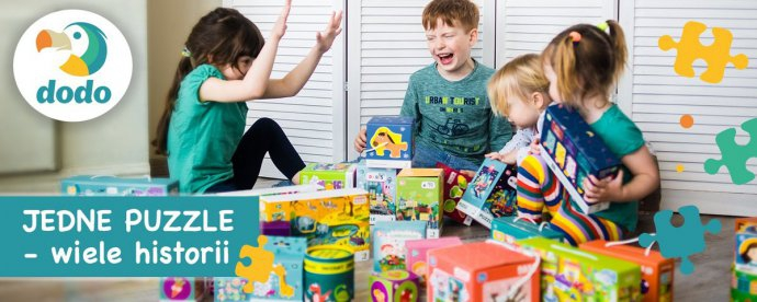 Wygraj puzzle Dodo, cieszcie się przygodą!