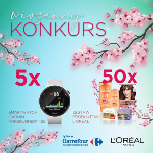 Konkurs wiosenny L’Oréal! Carrefour