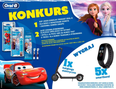 Konkurs "Ciekawa rymowanka o szczoteczce Disneya’ Carrefour