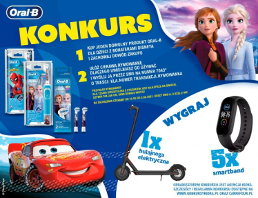 Konkurs "Ciekawa rymowanka o szczoteczce Disneya’ Carrefour