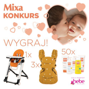 Konkurs "Mixa dla maluszka" Hebe